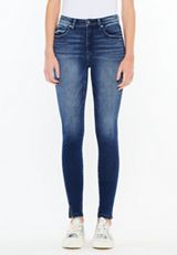 KanCan&trade; Curvy High Rise Dark Skinny Jean, , small