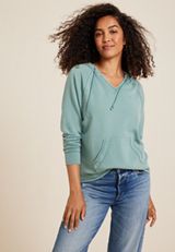 French Terry Hoodie, C9741, small