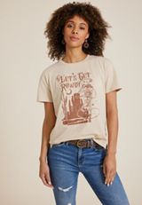 Lets Get Rowdy Relaxed Fit Graphic Tee, C121, small