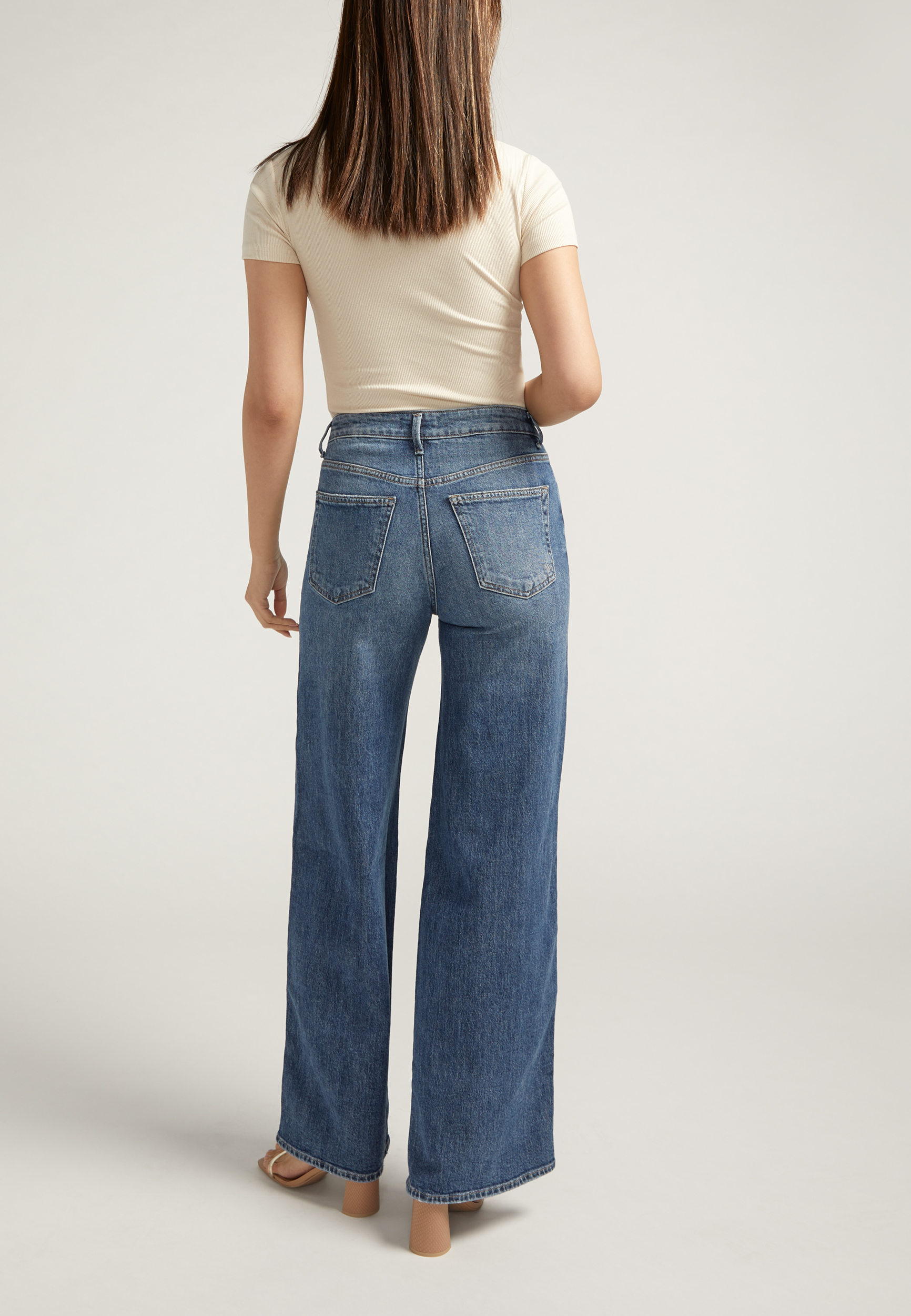 Silver Jeans Co.&reg; Isbister High Rise Wide Leg Jean, C3337, large