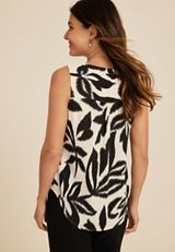 Atwood Tropical Floral Tank Top, C3986, small