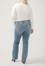 Plus Size Silver Jeans Co.&reg; Suki Curvy Mid Rise Slim Boot Jean, MEDIUM SANDBLAST, small