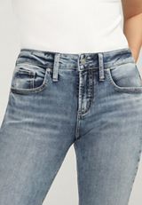 Silver Jeans Co.&reg; Mid Rise Luxe Stretch Boyfriend Slim Leg Jean, C3337, small