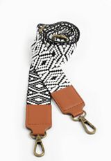 Removable Black Purse Strap, C106, small