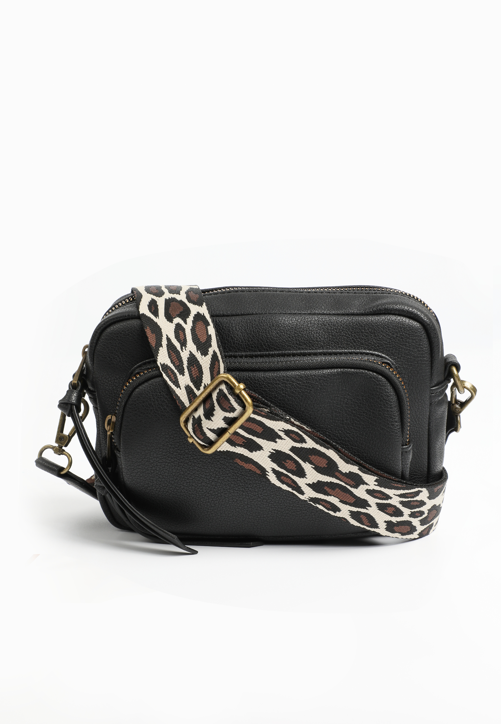 Removable Leopard Purse Strap, C542, large