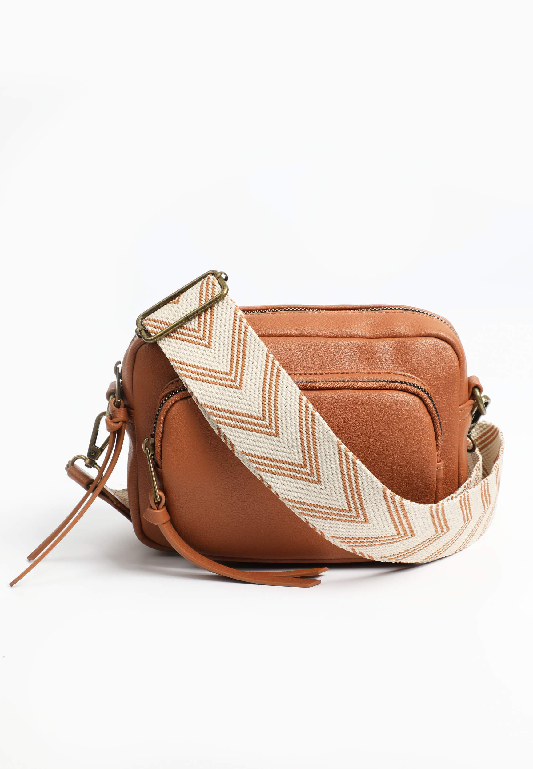 Removable Tan Purse Strap, TAN, large