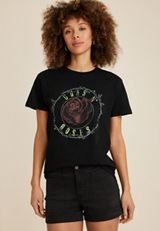 Guns N Roses Vintage Oversized Fit Graphic Tee, C106, small