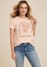 Karmic Energy Classic Fit Graphic Tee, C6043, small