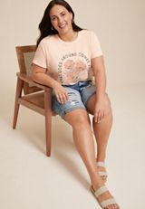 Plus Size Karmic Energy Classic Fit Graphic Tee, C6043, small