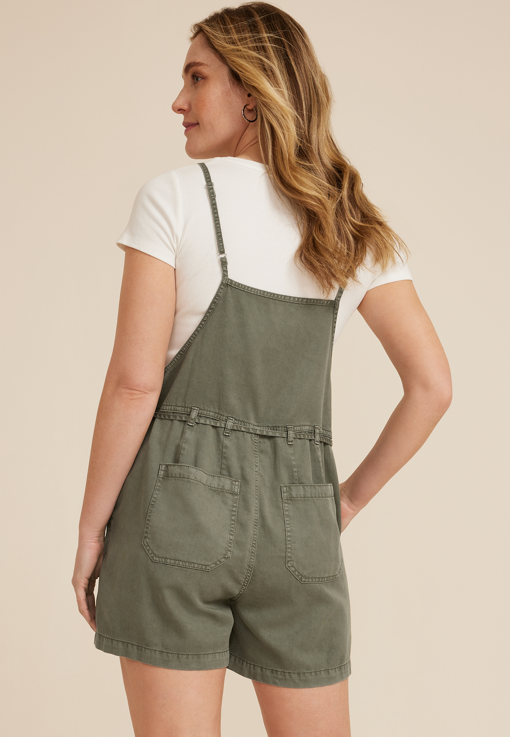 Olive Tencel Shortall, C186, large