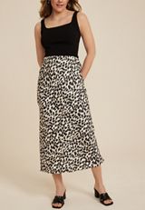 Satin High Rise Maxi Skirt, C1756, small