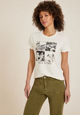 Wild And Free Classic Fit Graphic Tee, C2789, small