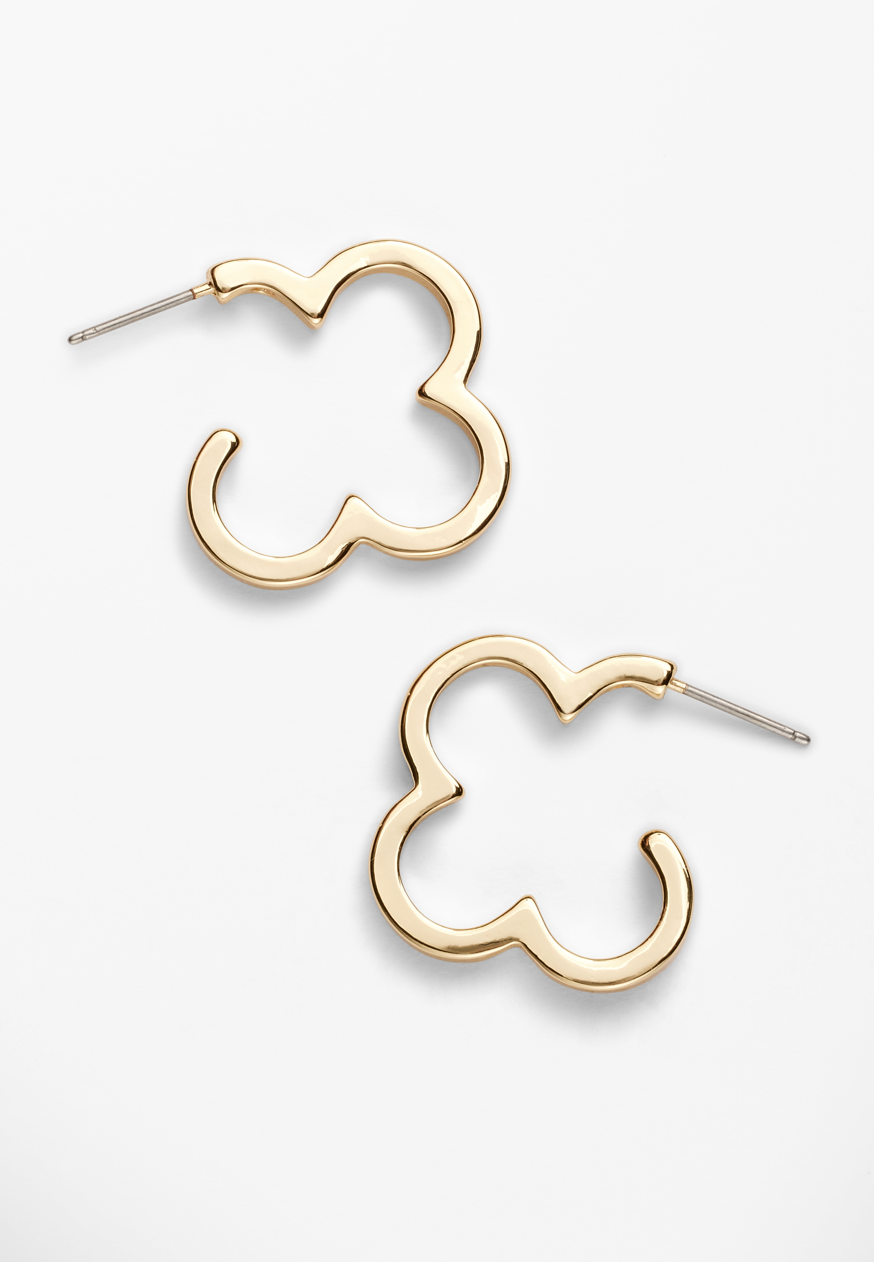 Clover Hoop Earrings