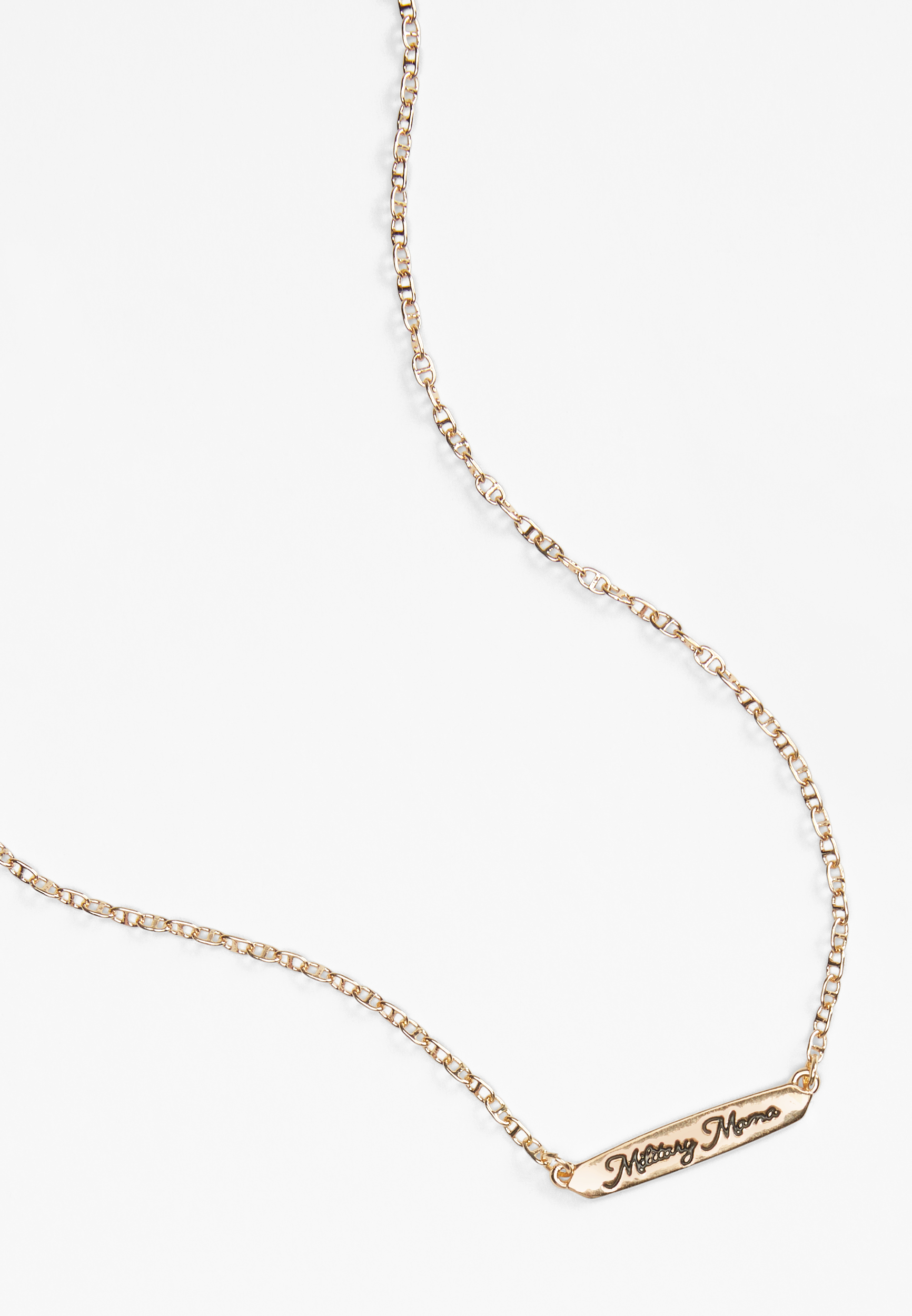 Military Mama Pendant Necklace, , large