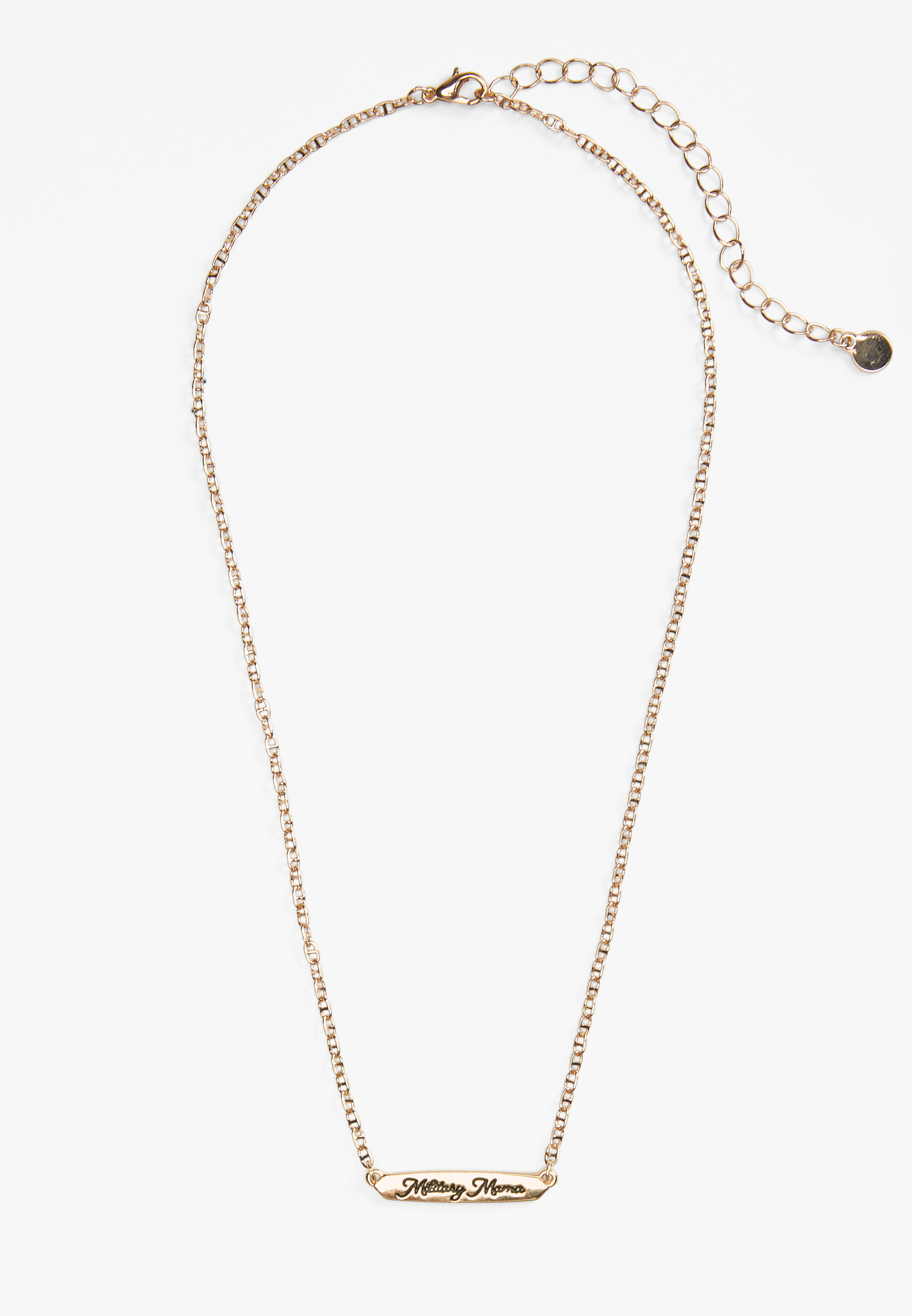 Military Mama Pendant Necklace, , large