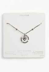 Proud Military Wife Pendant Necklace, SILVER, small
