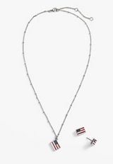 Americana 2 piece Necklace And Earring Set, C431, small
