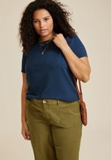 Plus Size 24/7 Dawson Crew Neck Tee, C1149, small