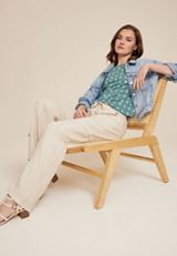 24/7 Dawson Daisy Crew Neck Tee, C3311, small