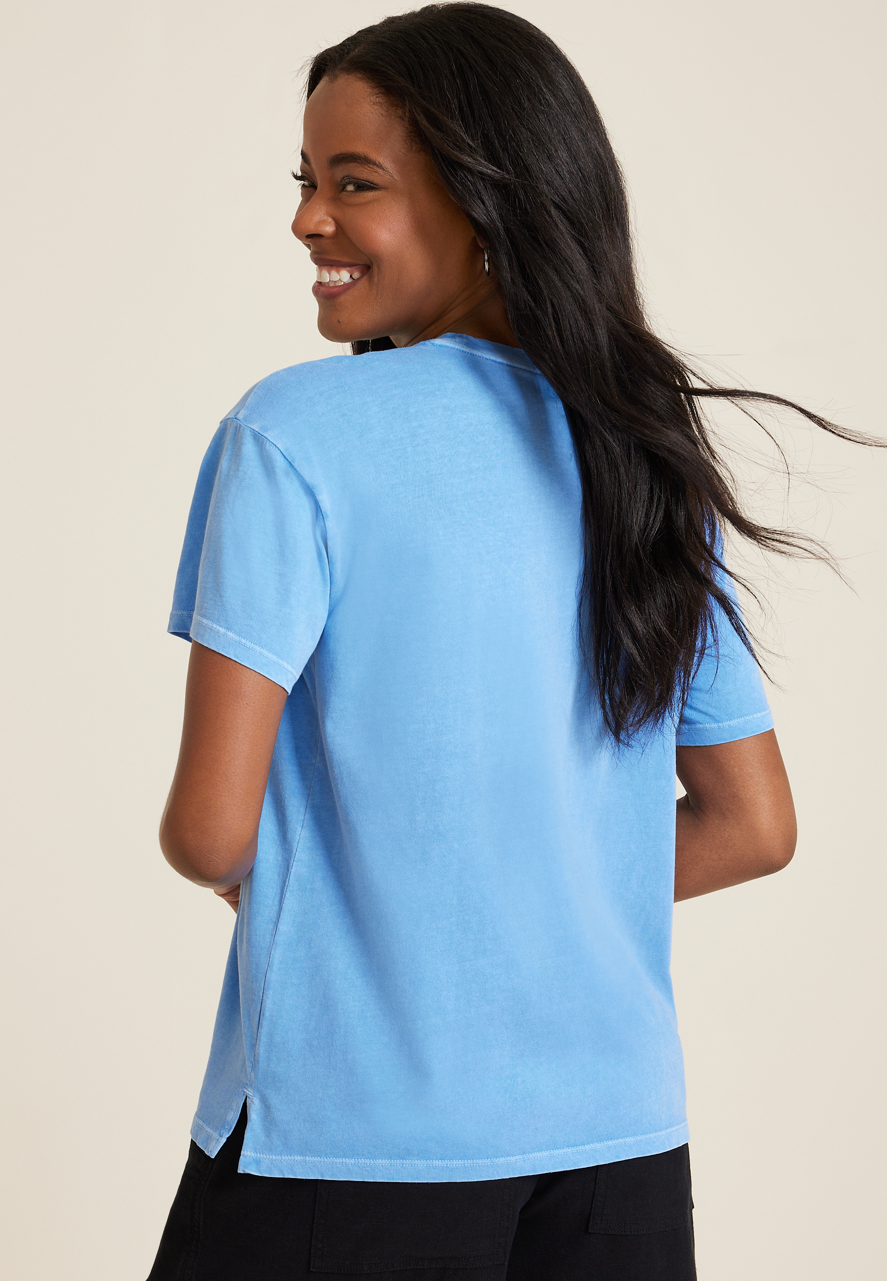 Sorry Cant Lake Bye Relaxed Fit Graphic Tee, C9697, large