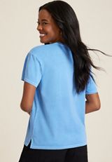 Sorry Cant Lake Bye Relaxed Fit Graphic Tee, C9697, small