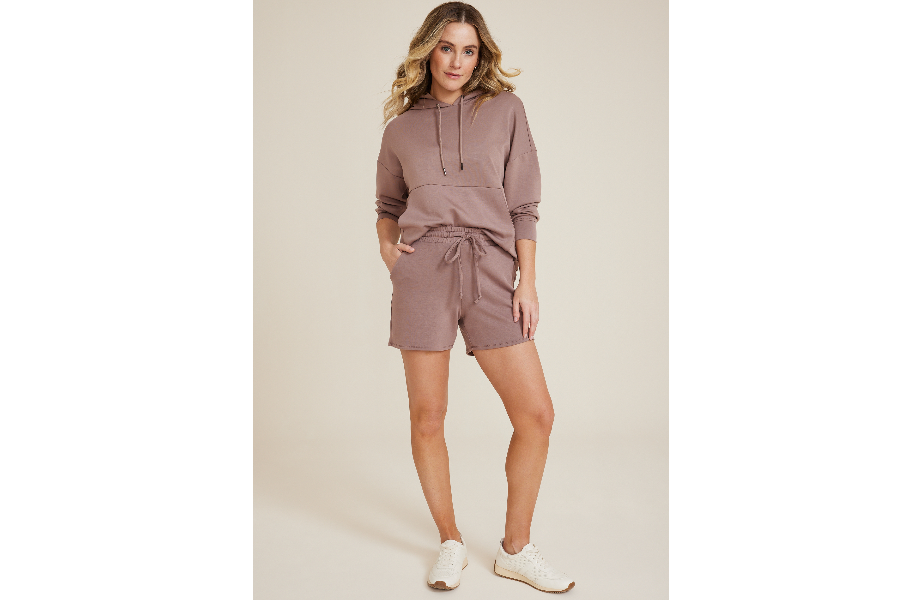 High Rise Scuba Knit 5in Short