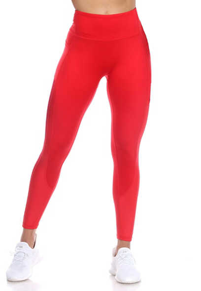 Red Leggings & Yoga Pants