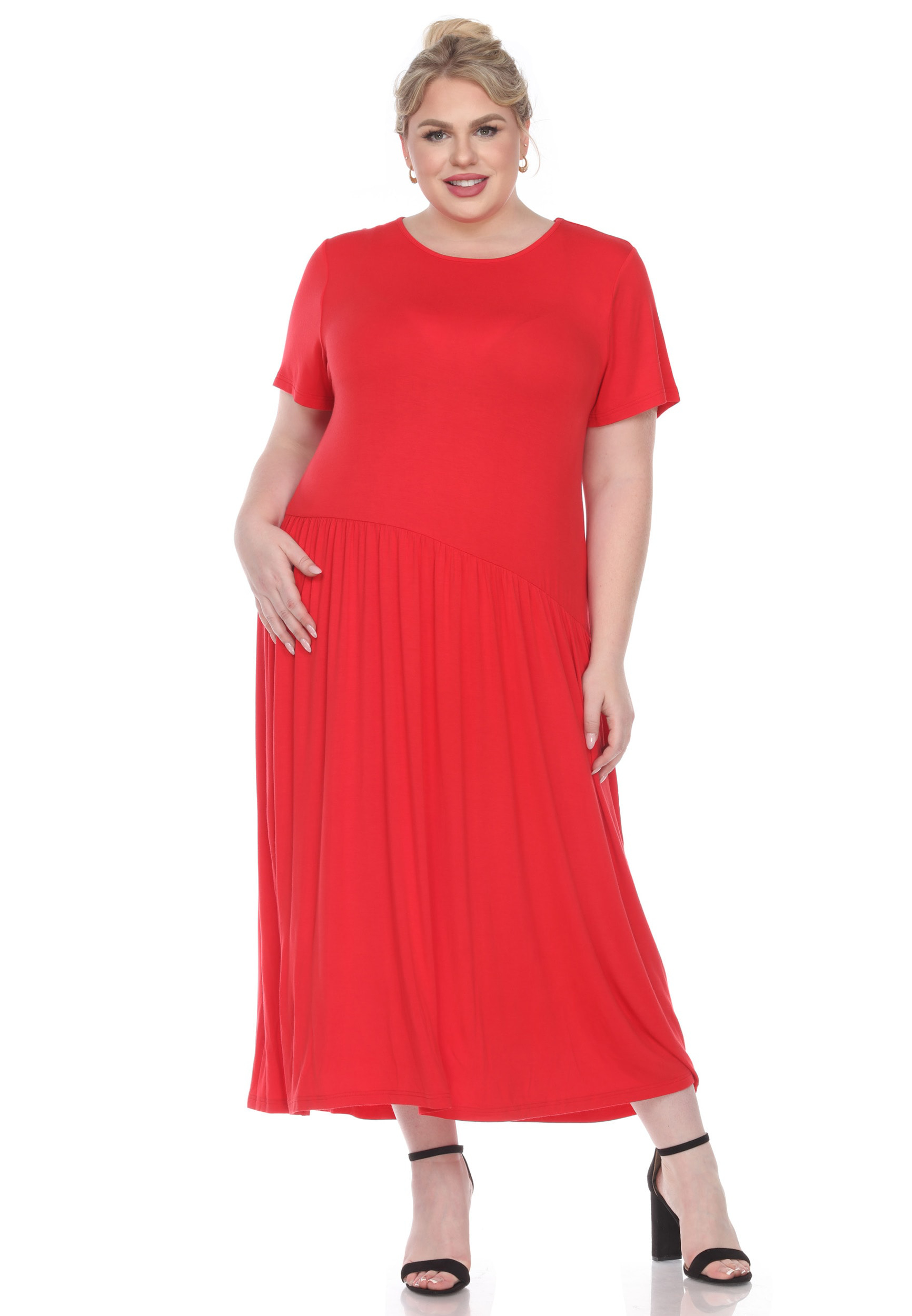 White mark plus size on sale dresses