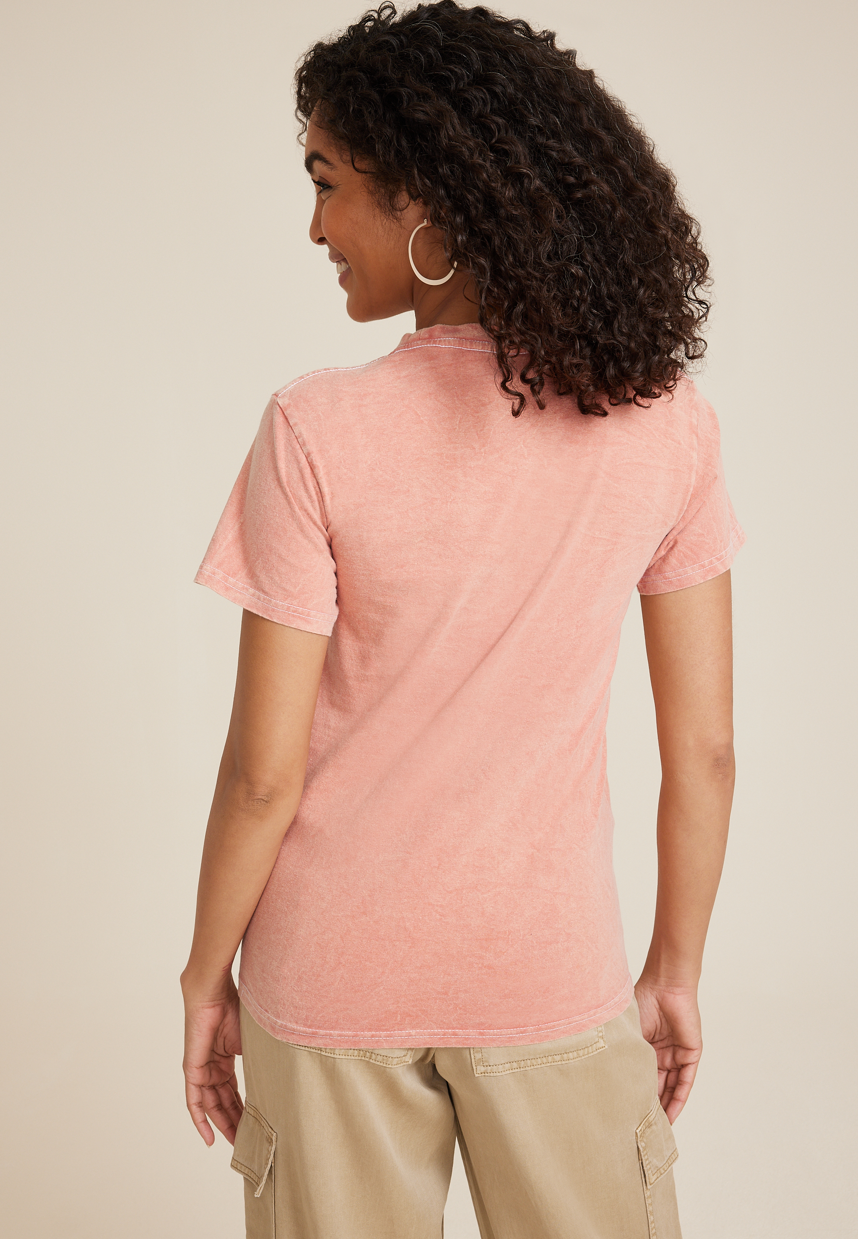 Sunshine Mixed With Lightning Relaxed Fit Graphic Tee, C3343, large