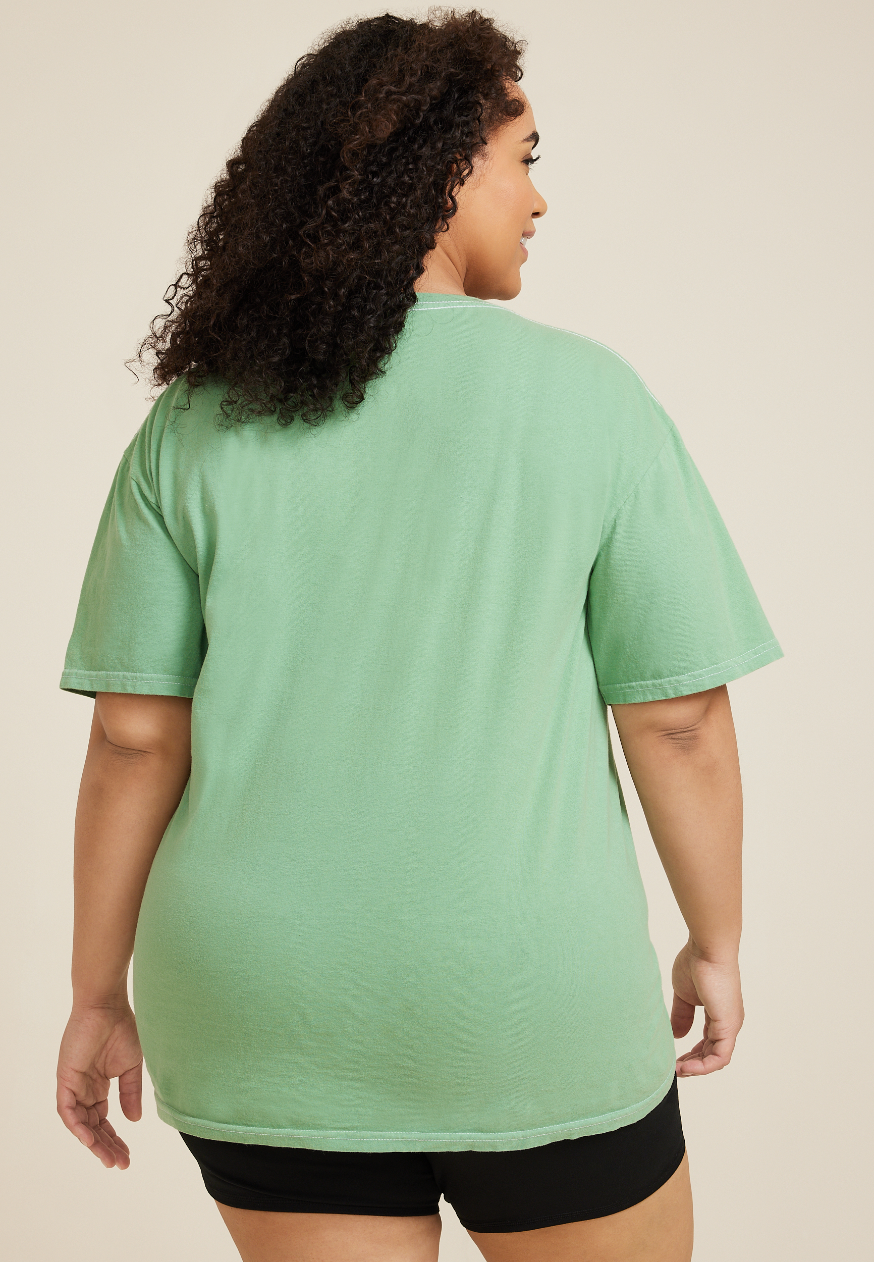Plus Size Good Moms Say Bad Words Relaxed Fit Graphic Tee, C201, large
