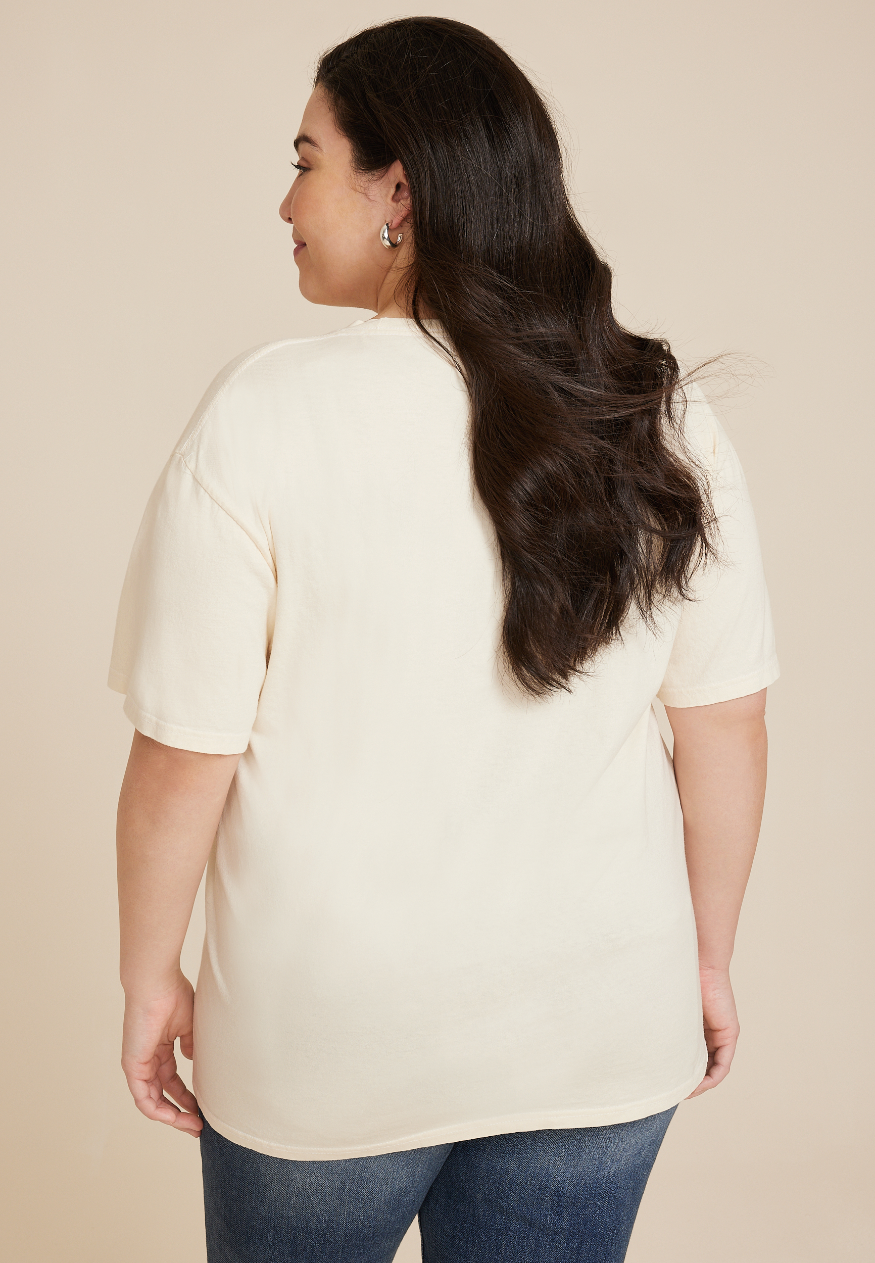 Plus Size Kind People Are My Kinda People Relaxed Fit Graphic Tee, C2789, large