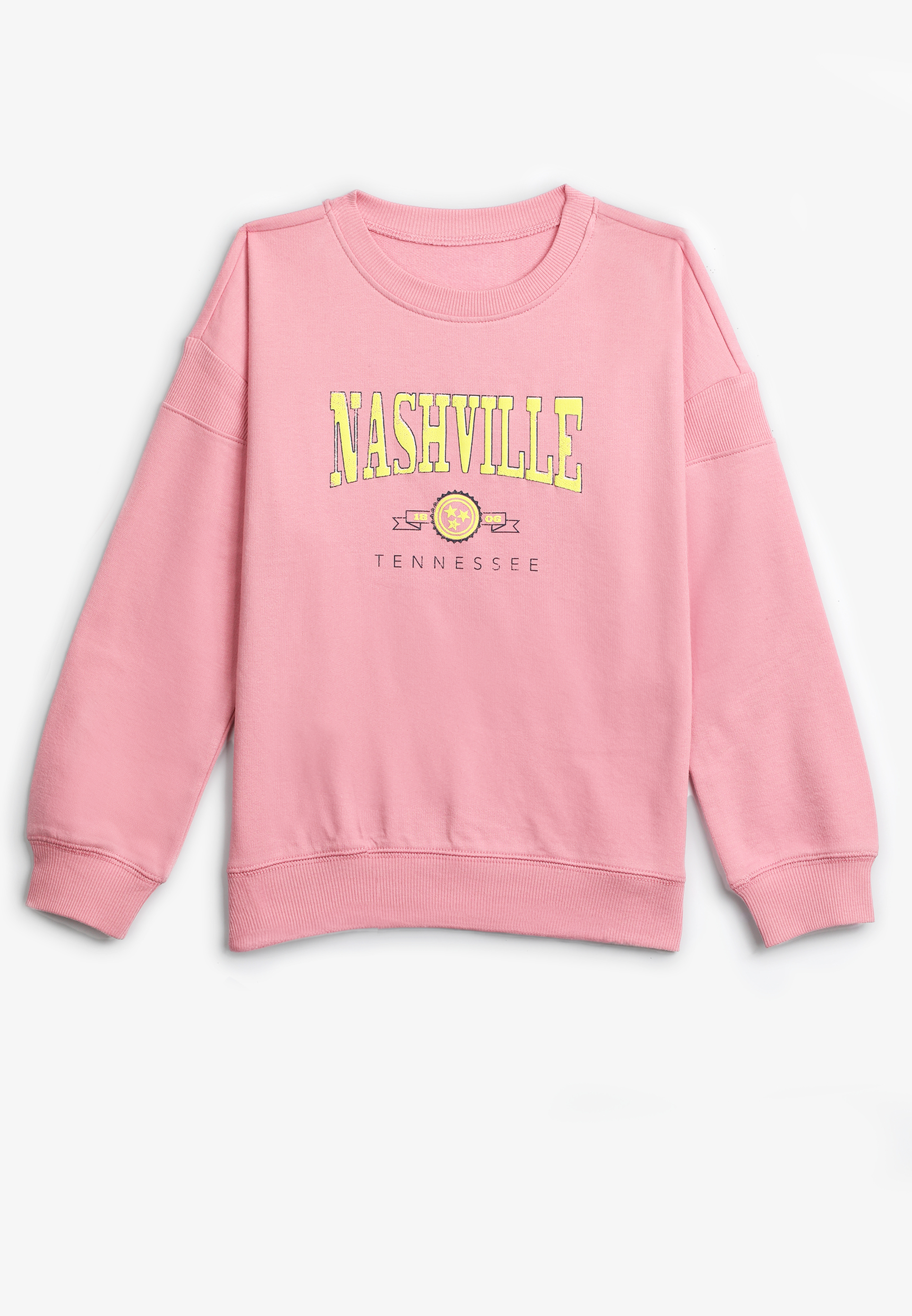 Girls Nashville Crew Neck Sweatshirt