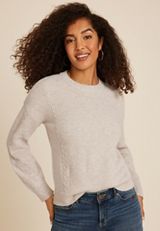 Cabled Dells Sweater, C2445, small