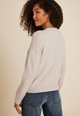 Cabled Dells Sweater, C2445, small