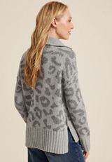 Cozier Than Cashmere Collared Sweater, C9771, small