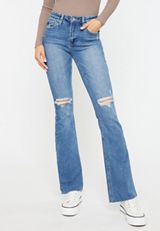 KanCan&trade; High Rise Ripped Bootcut Jean, C3337, small
