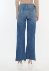 KanCan&trade; Ripped High Rise Slim Wide Leg Jean, C3337, small