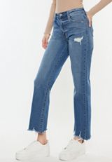 KanCan&trade; Ripped High Rise Slim Wide Leg Jean, C3337, small