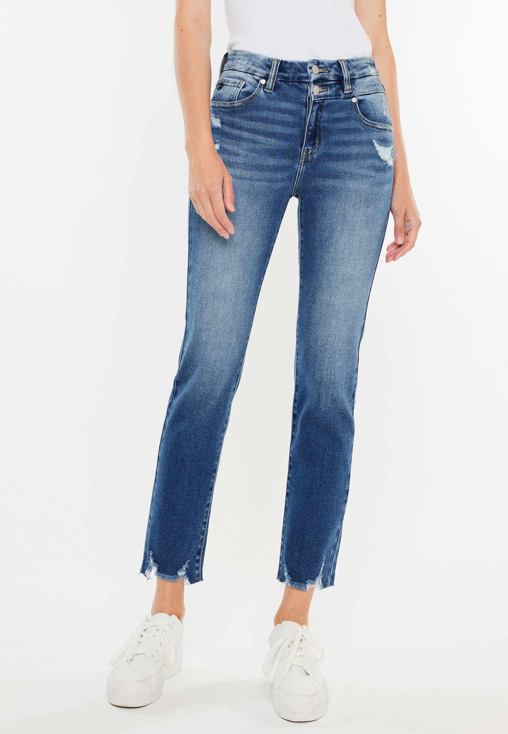 KanCan Dbl Button HR Jean main image 1
