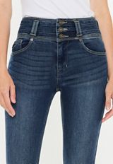 KanCan&trade; High Rise Stacked Waist Skinny Jean, C258, small