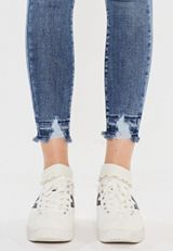 KanCan&trade; High Rise Release Hem Skinny Ankle Jean, C3337, small