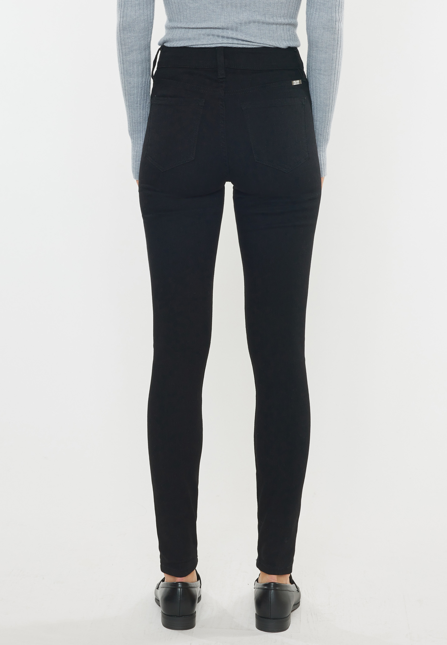 KanCan&trade; Black High Rise Skinny Jean, C106, large