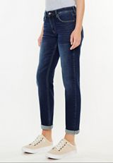 KanCan&trade; Dark High Rise Boyfriend Jean, , small