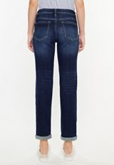 KanCan&trade; Dark High Rise Boyfriend Jean, , small