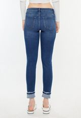 KanCan&trade; High Rise Cuffed Skinny Ankle Jean, C3337, small