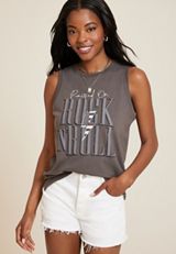 Americana Rock And Roll Graphic Tank, C7222, small