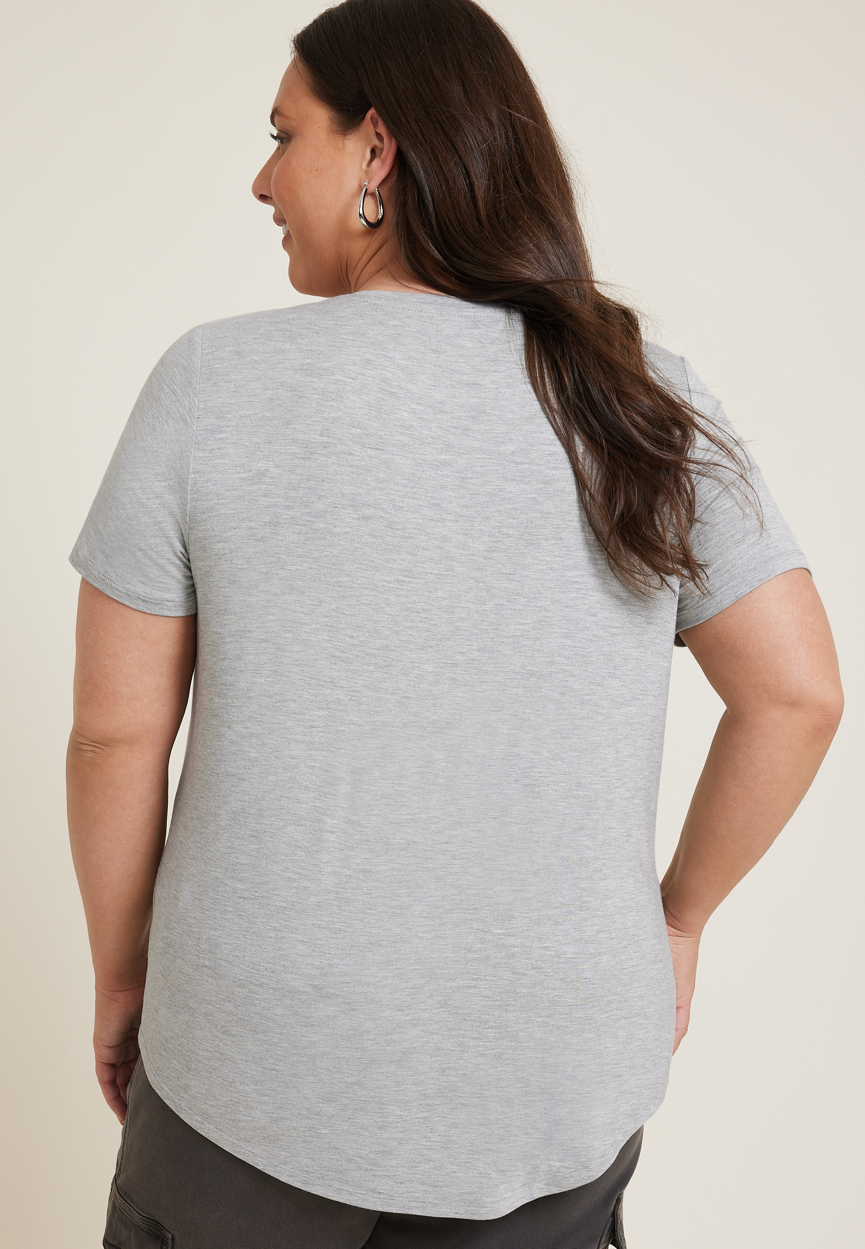 Plus Size Snoopy Go With The Flow Classic Fit Graphic Tee, C151, large