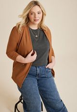 Plus Size 24/7 Clara Short Sleeve Tee, C3017, small