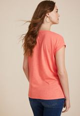 24/7 Austin Knot Hem Tee, C9240, small