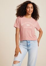 Selectively Social Relaxed Fit Graphic Tee, C9346, small